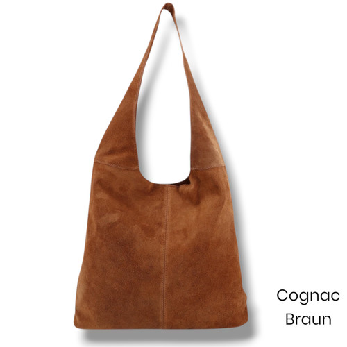 Wildleder schultertasche - wildleder,