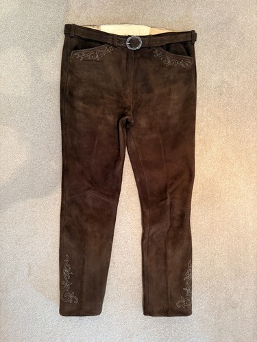 Lederhose trachten hirschleder - lederhose,