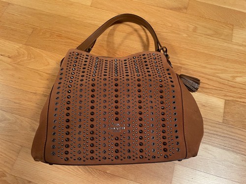 Coach braune cognac wildleder - braune,