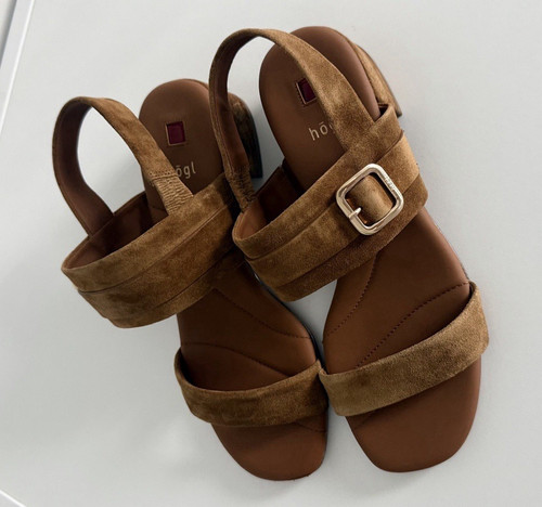 Högl sandalen veloursleder - sandalen,