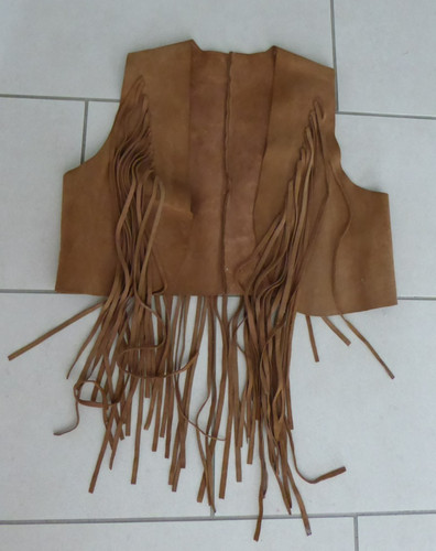 Herren fransen weste wildleder - herren,