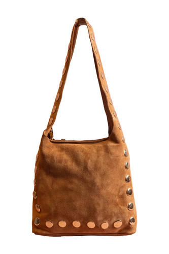 Wildleder shopper mit - wildleder,
