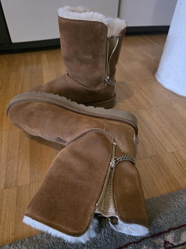 Ugg damen classic button boots - ugg,