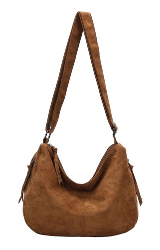 Damen tasche samt shopper hobo - damen,