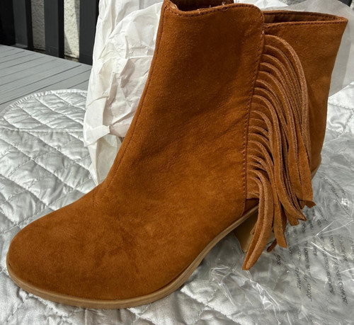 Fransen stiefeletten - h,