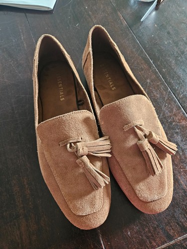 Wildleder loafer damen - wildleder, grösse