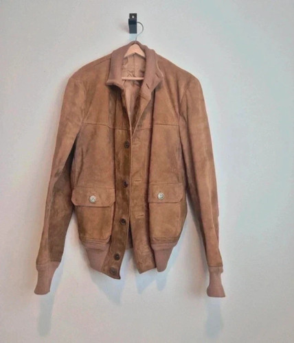 Herren wildleder jacke vintage - jacke,